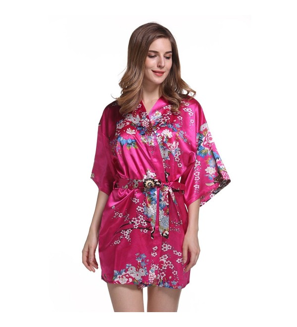 Silkgrace Womens Elegant Printing Sleepwear