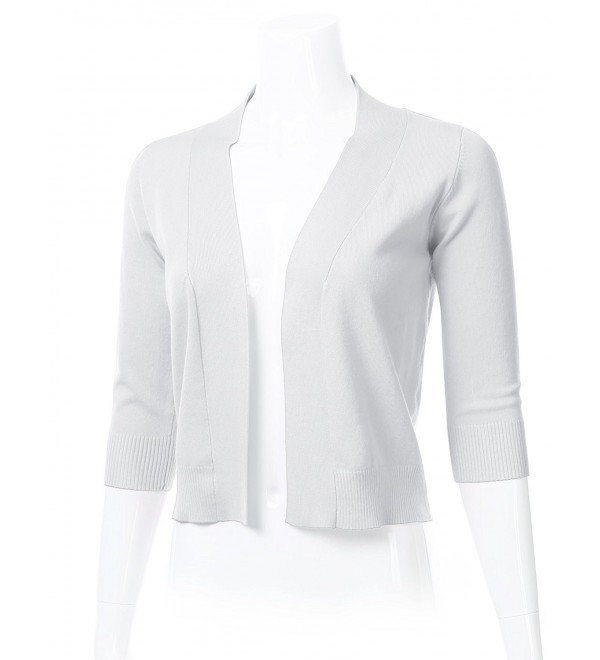 white cropped cardigan with buttons