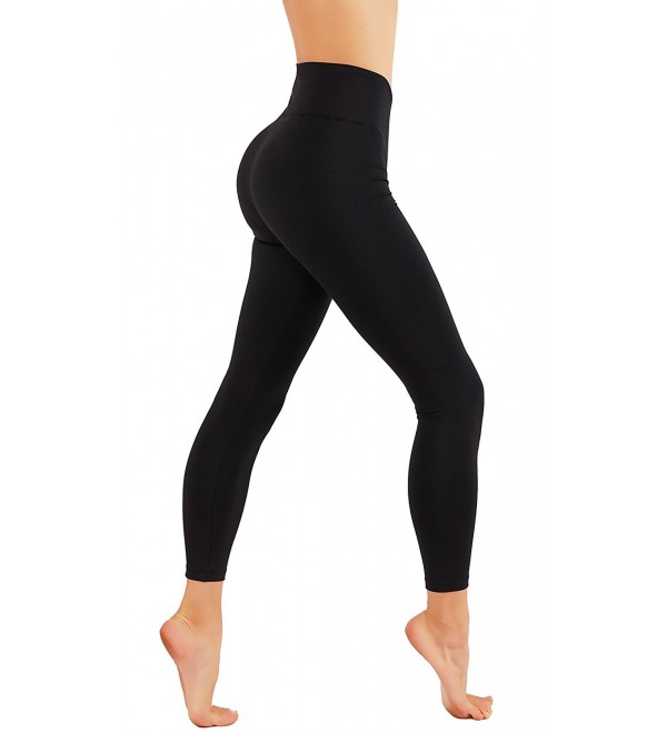 Yoga Pants Dry-Fit Bon Bon Up Running Workout Leggings With High V ...