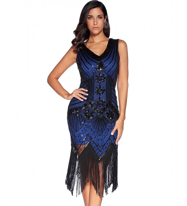 Meilun Sequined Inspired Flapper Evening