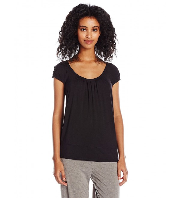 DKNY Womens Short Sleeve Round