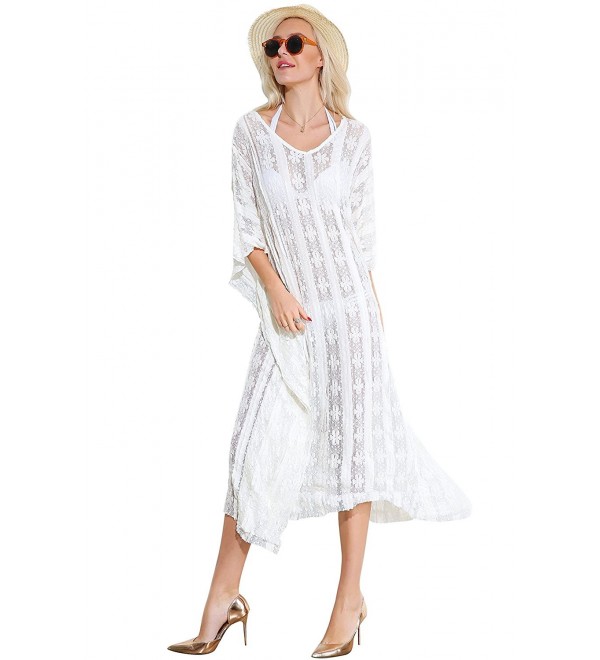 DQdq Womens Hollow Bathing Dresses