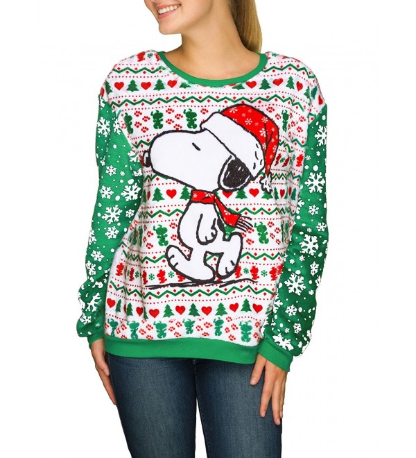 Peanuts Juniors Snoopy Christmas Sweater