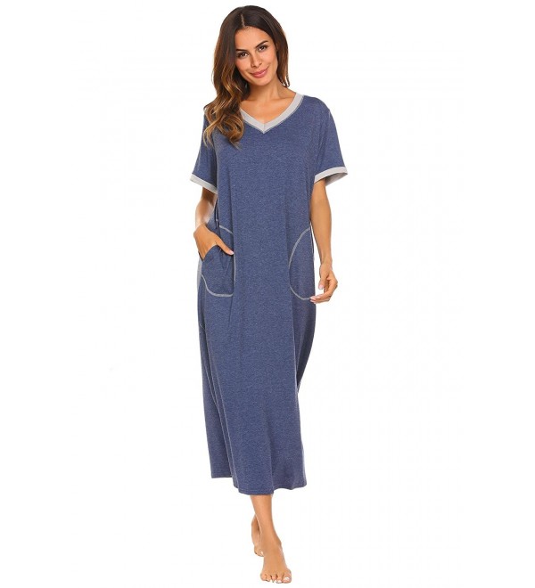 Ouyilu Womens Casual Sleepwear Nightgown Ouyilu Womens Casual Sleepwear Nightgown