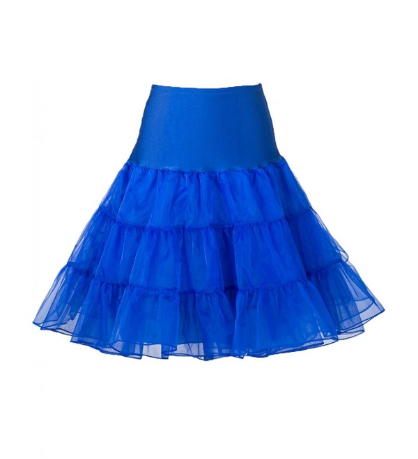 Vintage Womens Rockabilly Length Petticoat