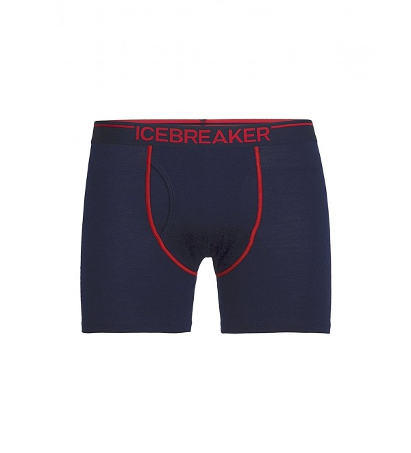 Men's Anatomica Boxers W Fly - Midnight Navy/rocket/midnight Navy ...