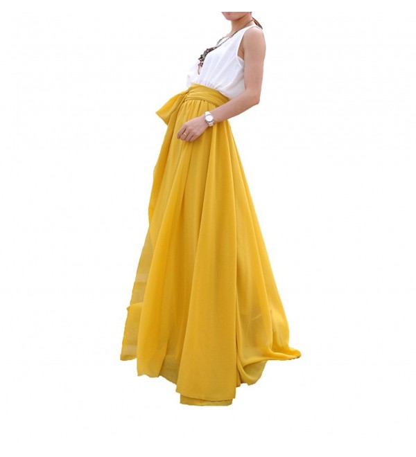 Melansay Beatiful Summer Chiffon Mustard