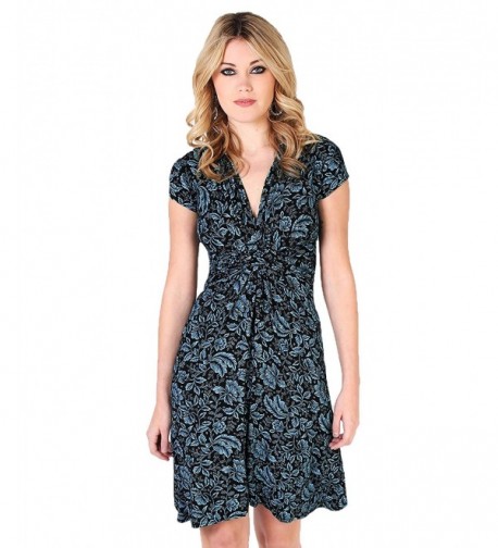 KRISP NWU6610 TURBLK 12 1 Knot Dress 6610 TURBLK 12