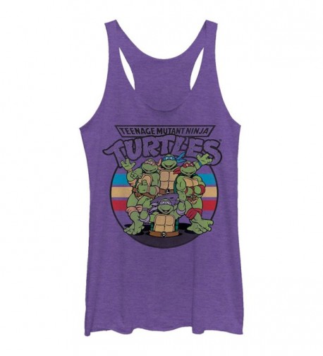 Teenage Turtles Graphic Racerback Heather