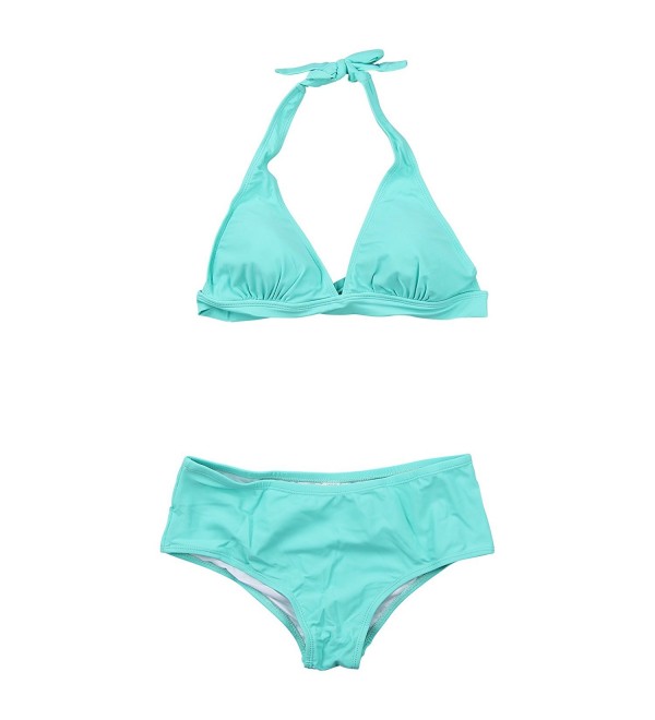 STYLISH Womens 2 Piece Swimsuit Electric