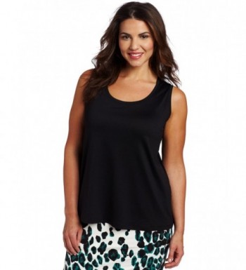 Karen Kane Womens Shirt Black