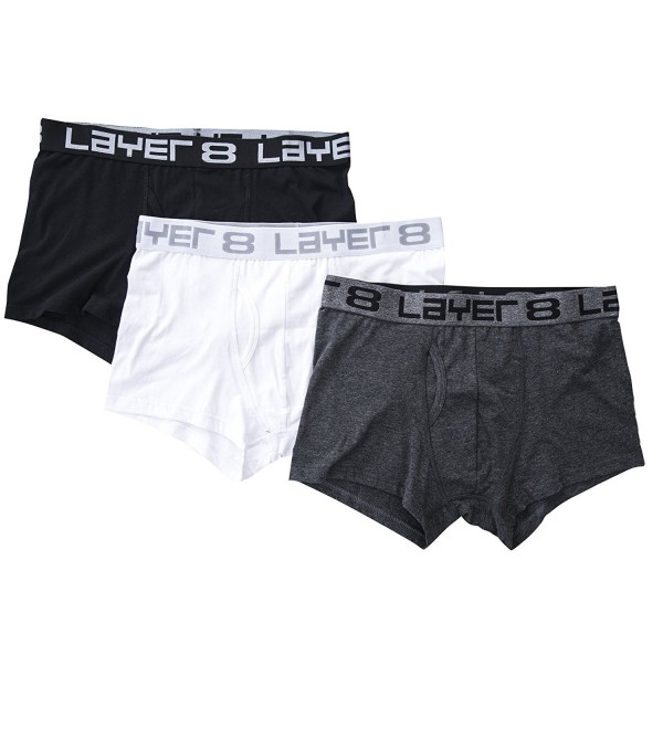 Layer Mens Quick Trunks Black