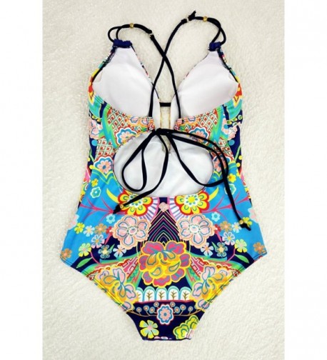 Ladies Sexy One Piece Thong Backless Swimsuits - CD17YHX7M5G