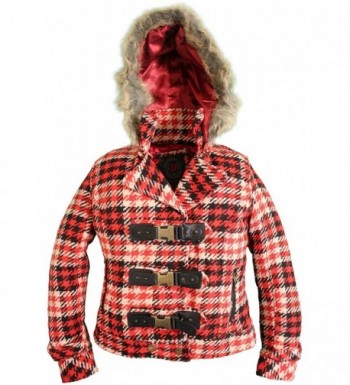 Dollhouse Womens Classic Buckle Jacket