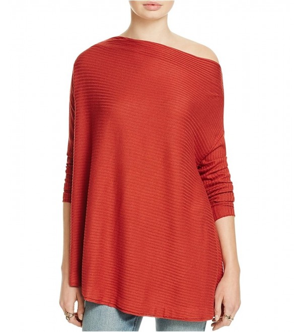 Free People Womens Ribbed Cutout