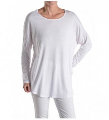 WomenS Rayon Span Sleeve White 2225