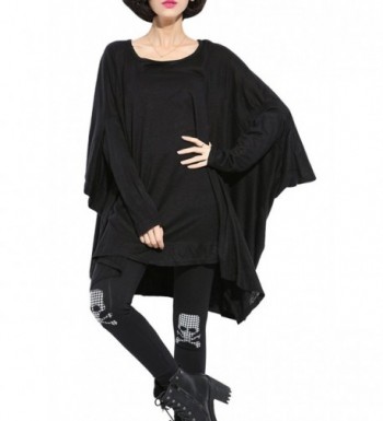ELLAZHU Asymmetric Sweatshirt GY690 Black