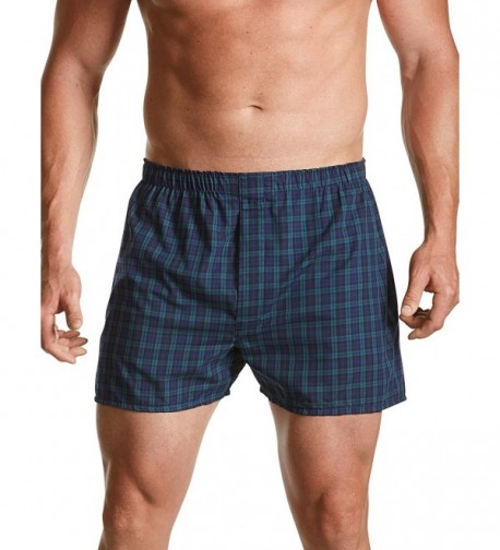 Harbor Bay 3 Pack Tartan Boxers