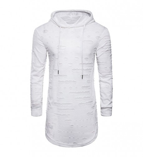 SHDAS Casual Hipster Hoodie Longline