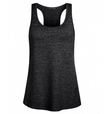 Miusey Racerback Sleeveless Exercise Clothing