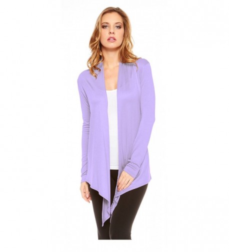 Red Hanger Cardigan Sweater Lavender 3X