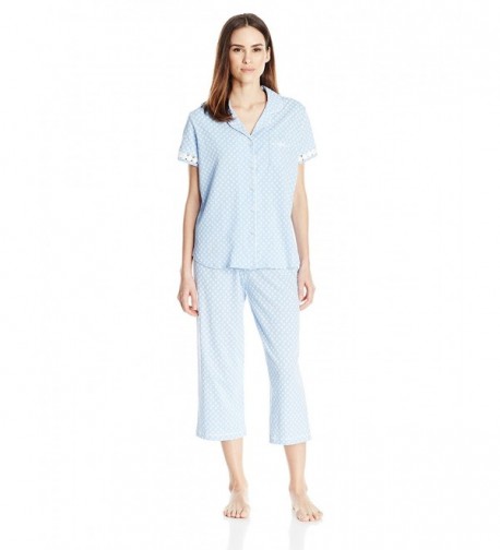 Karen Neuburger Womens Pajama Cornflower