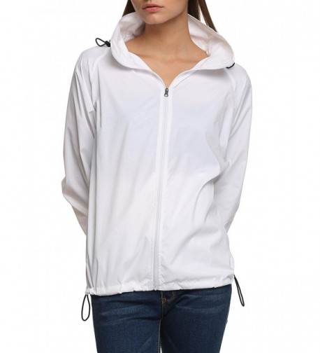 Sportswear Womens Waterproof Lightweight Hoodie