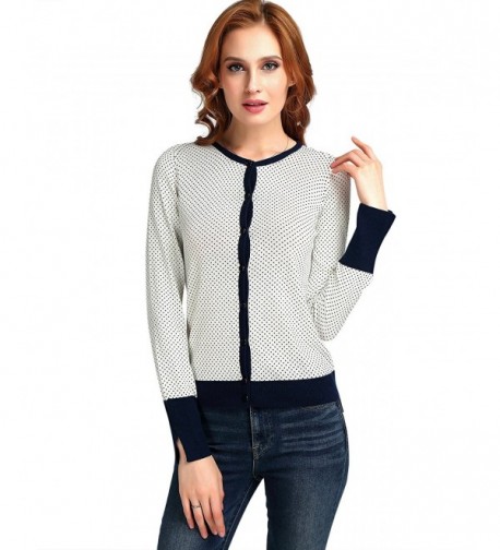 YTUIEKY Womens Cardigan Classic Sweater