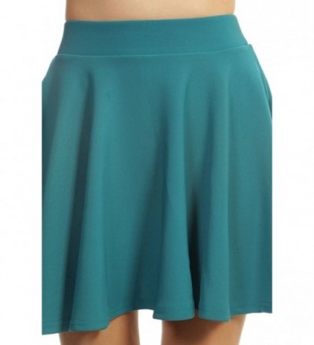 Women's Scuba Flair Skirt - Scuba Flair - Jade - CE12CAG9EHR