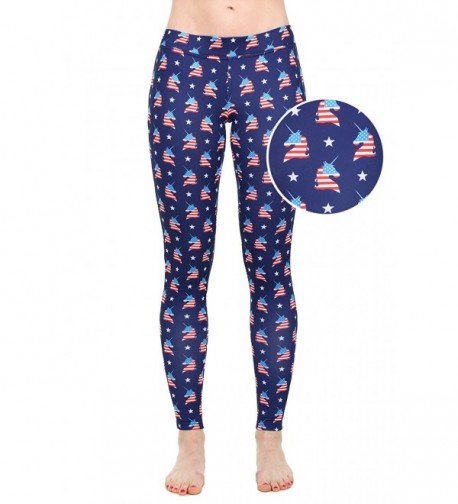 Womens Navy United Unicorn Leggings