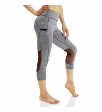 Crafeel Waisted Pockets Exercise Leggings