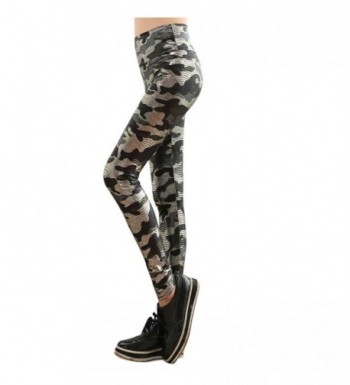 Dikoaina Golden Stretch Leggings Camouflage