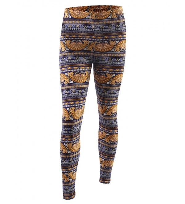 Womens Brushed Super Printed Leggings