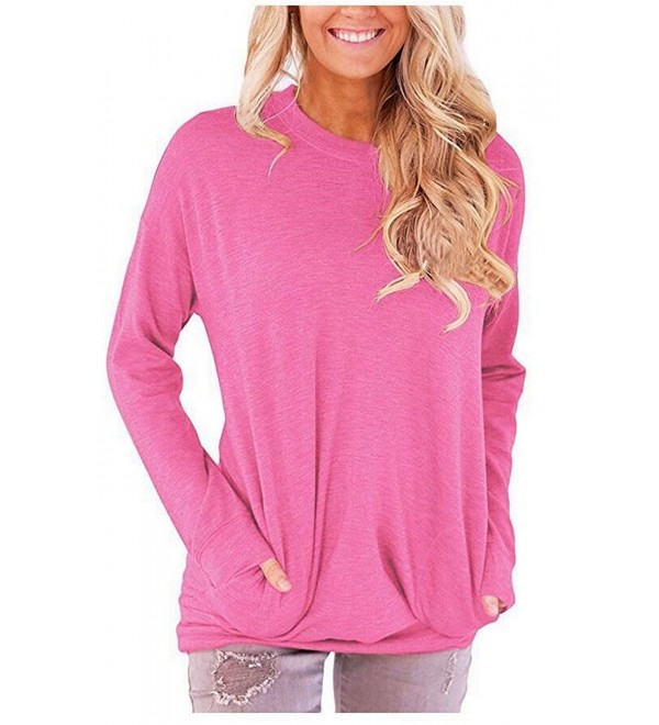 UniDear Casual Sleeve Sweatshirt Blouses