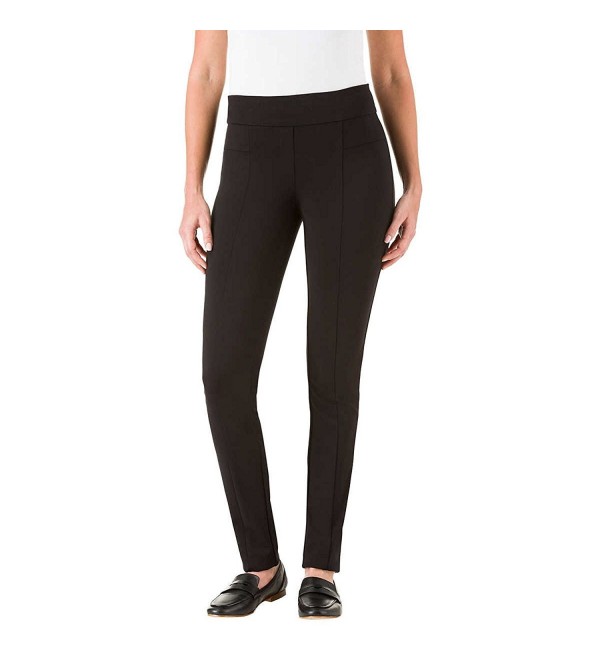 Hilary Radley Ladies Ponte Black