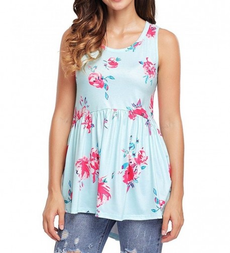 JOYCHEER Womens Summer Floral Sleeveless