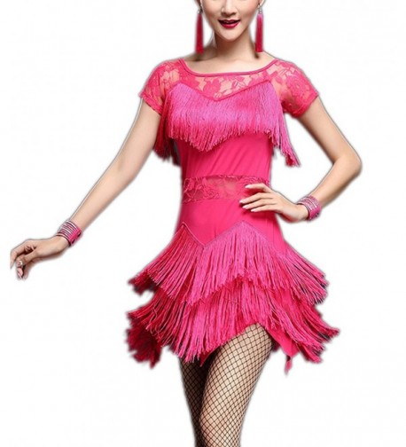 Fringe Sleeve Flapper Outfits Dresses