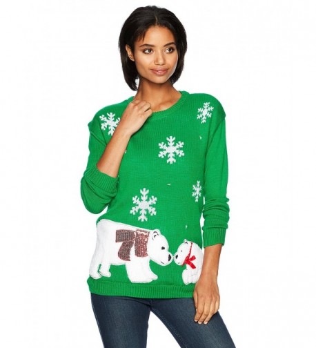 Allison Brittney Christmas Snowflakes Sweater
