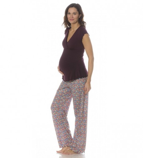 Majamas Maternity Nursing Pajama Cerchi