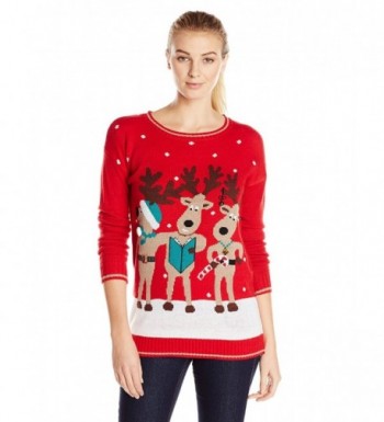 Allison Brittney Reindeer Christmas Sweater