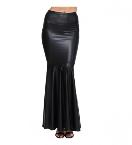 Taiduosheng Leather Pleated Mermaid Evening