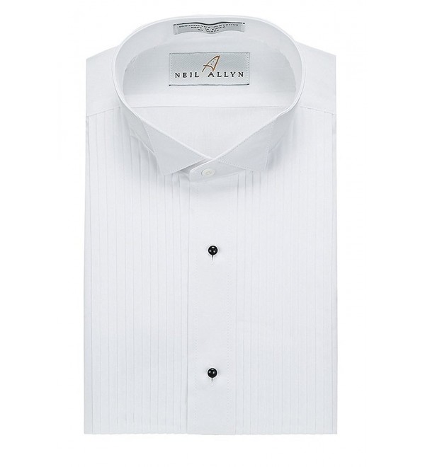 Tuxedo Shirt Collar Polyester Cotton