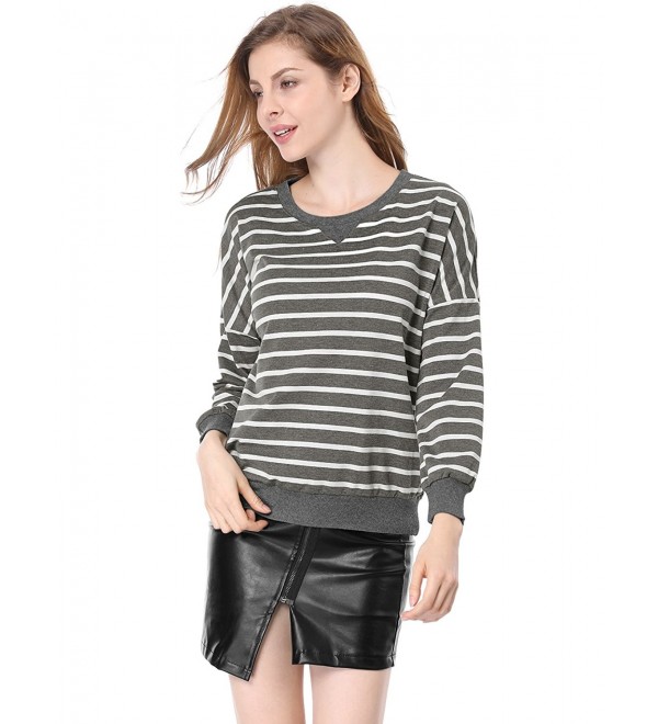 Allegra Ladies Shoulder Stripes Casual