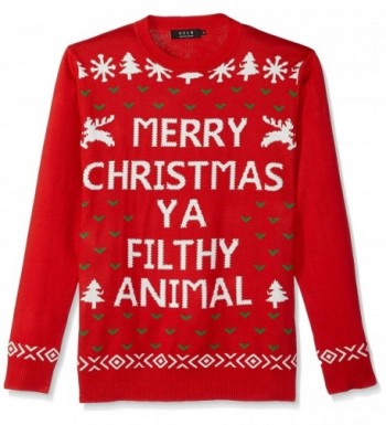SSLR Snowflake Pullover Christmas Sweater