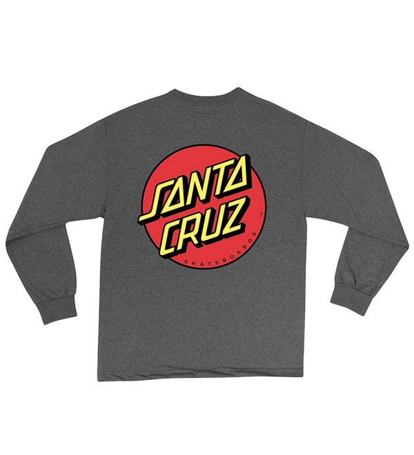 Santa Cruz Classic Long Sleeve Charcoal