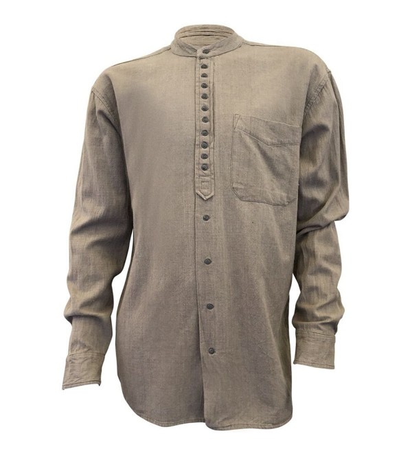 Civilian Grandfather Shirt Light Colour