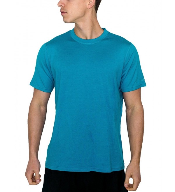 Outback - Men's Merino Wool T-Shirt - Lightweight - Wicks Away Moisture ...