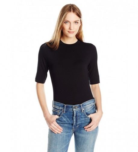 Essentialist Womens Crew Neck Half Sleeve Bodysuit