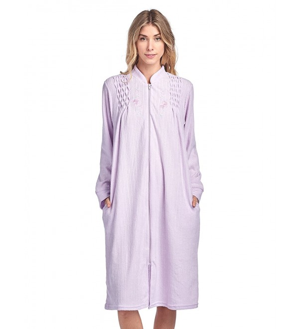 Casual Nights Jacquard Terry Robe