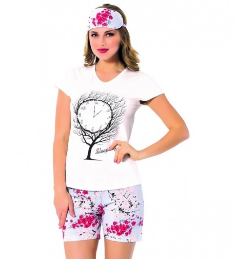 Kartex Women Shorts Pajama Flowers